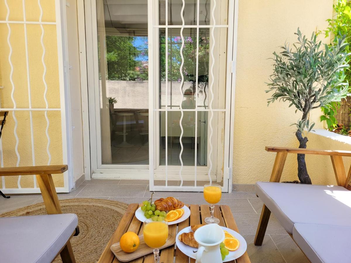 Studio Double Climatise Avec Terrasse - Proche Tram & Centre مونبيلييه المظهر الخارجي الصورة